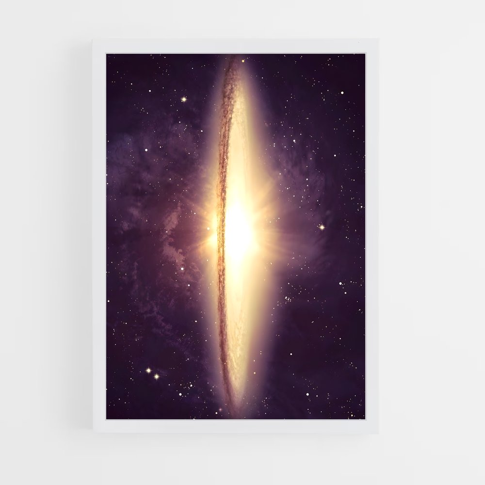 Poster Galaxie elliptique majestueuse (vue 3)